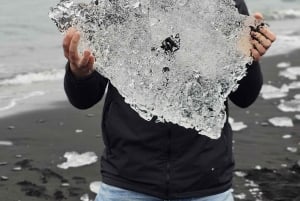 Eksklusiv dagstur til Diamond Beach og Jökulsárlón-gletsjeren