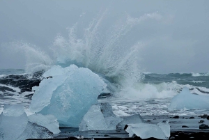 Eksklusiv dagstur til Diamond Beach og Jökulsárlón-gletsjeren