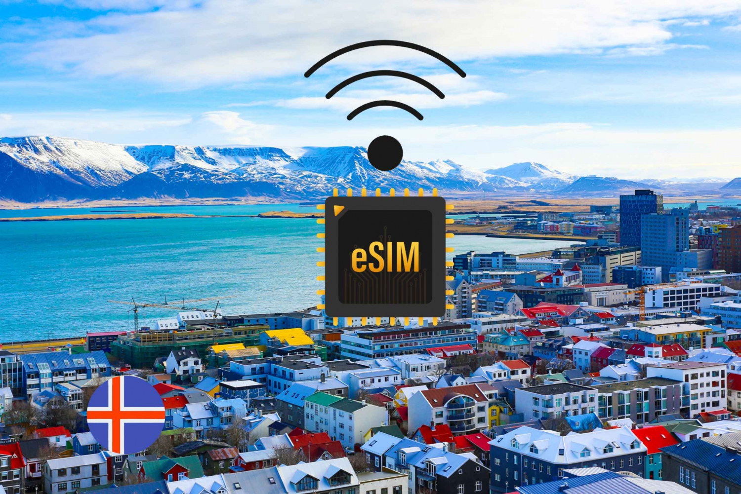 eSIM Iceland : Plano de dados de Internet 4G/5G