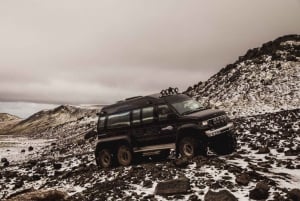 Eyjafjallajökull-tulivuori ja jäätikkö Jeep-kierros
