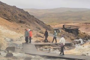 Do aeroporto à aventura: passeio privado pela Península de Reykjanes