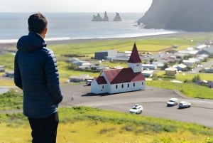 Depuis l'aéroport de Keflavik : Visite privée de la côte sud de l'Islande