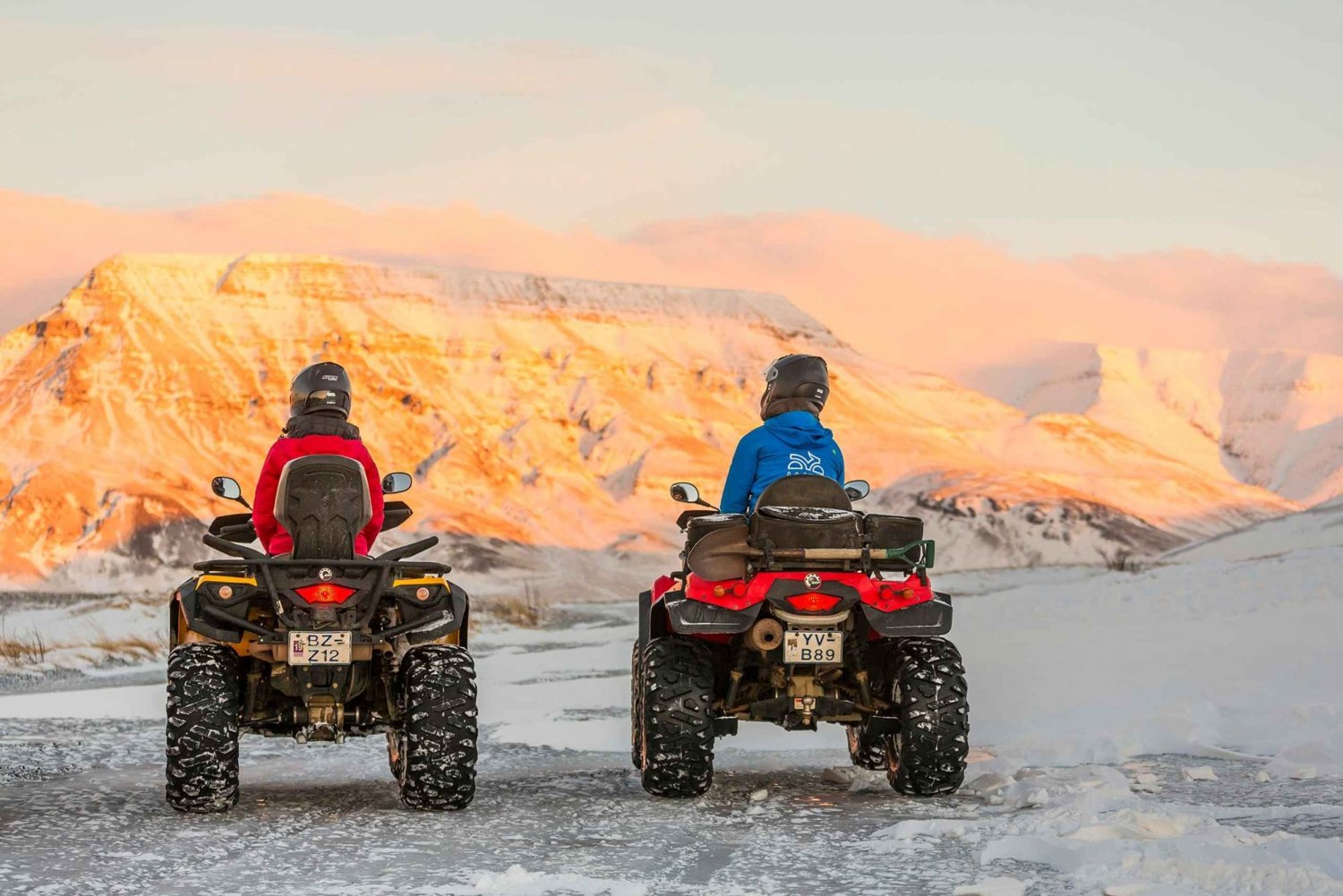 Caving & ATV day adventure with transport from Reykjavik