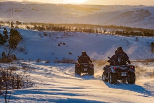 Da Reykjavik: Giro in ATV e tour della Laguna Blu con trasferimento