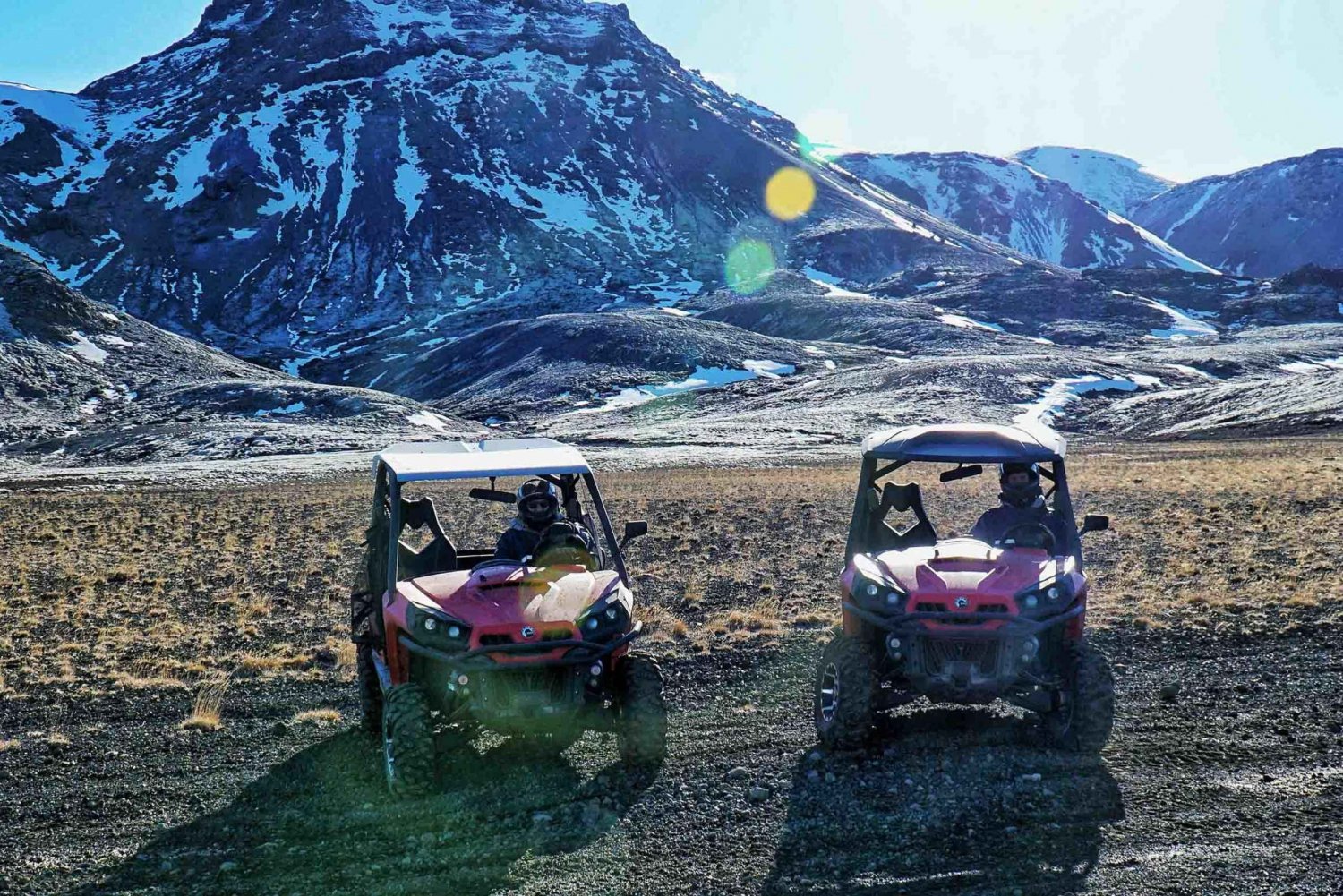 From Reykjavik: Buggy and Caving Tour