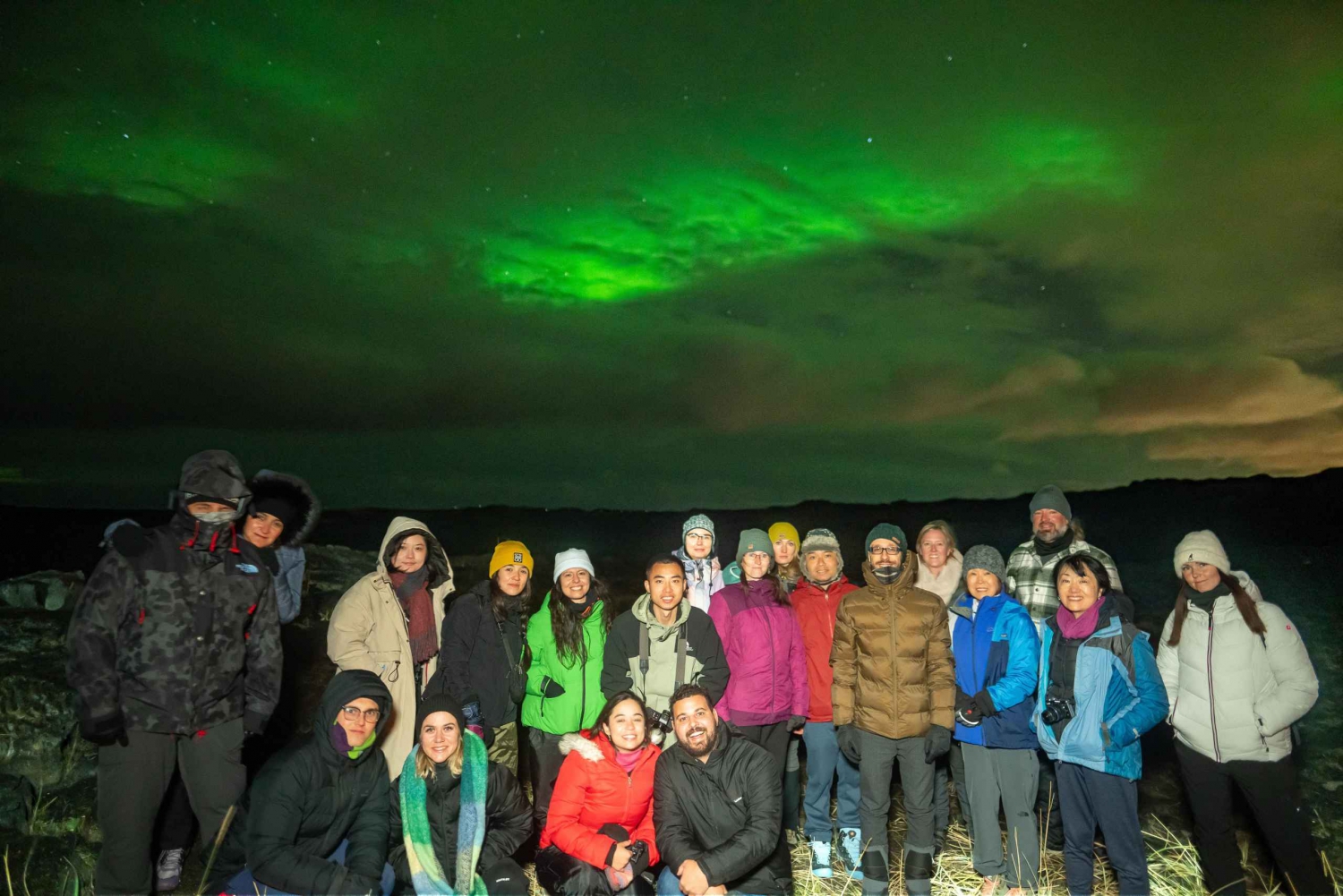 Fra Reykjavik: Juledagstur med nordlys