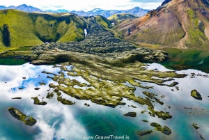 Från Reykjavik: Dagstur till Landmannalaugar i en 4X4