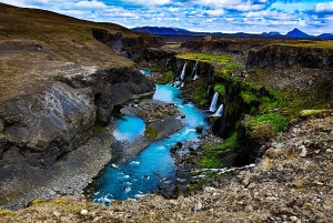 Från Reykjavik: Dagstur till Landmannalaugar i en 4X4