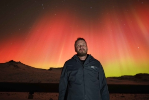 From Reykjavik: Extreme Northern Lights Tour with Dinner
