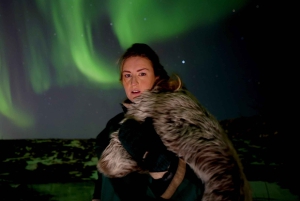 From Reykjavik: Extreme Northern Lights Tour with Dinner