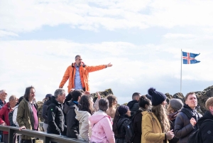 Из Рейкьявика: тур по Золотому кольцу на целый день и верховая езда