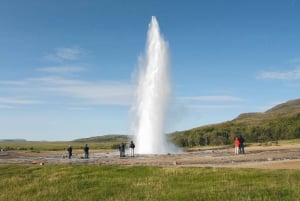 Från Reykjavik: Gyllene cirkeln och Fontanas geotermiska bad