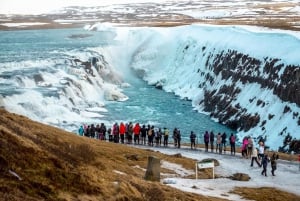 Da Reykjavik: tour del Golden Circle e della grotta di ghiaccio del ghiacciaio