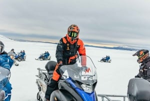 From Reykjavik: Golden Circle and Glacier Snowmobile Tour