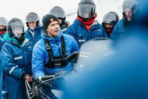 Z Reykjavíku: Złoty Krąg i wyprawa skuterem śnieżnym