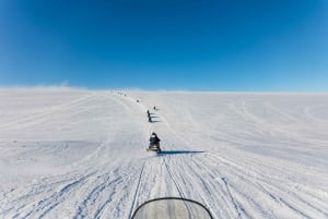From Reykjavik: Golden Circle and Glacier Snowmobiling