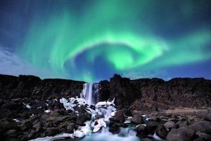 From Reykjavik: Golden Circle and Northern Lights Combo