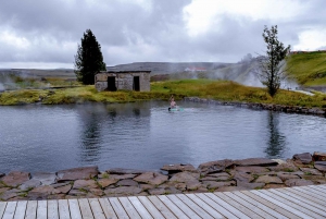 Da Reykjavik: Tour di un giorno del Circolo d'Oro e della Laguna Segreta