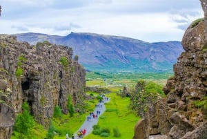 Fra Reykjavik: Tur til den Gyldne Cirkel og Hemmelige Lagune