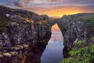 From Reykjavík: Golden Circle & Laugarás Lagoon Minibus Tour