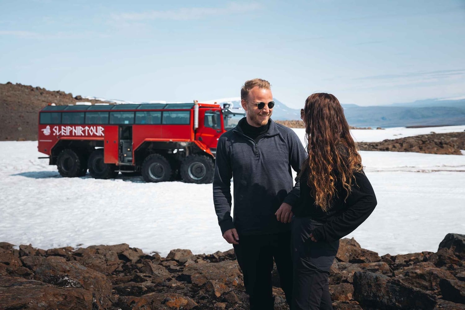 Au départ de Reykjavik : Cercle d'Or + excursion en monster truck sur un glacier