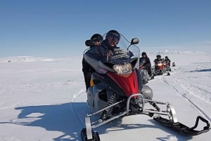 From Reykjavik: Golden Circle Super Jeep & Snowmobiling Tour