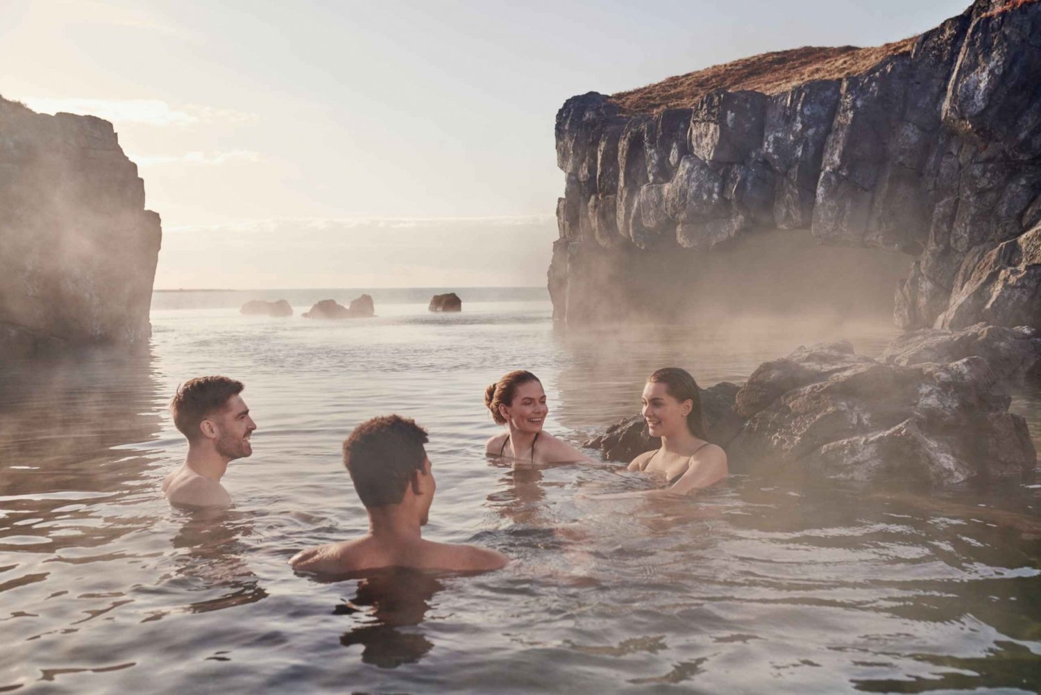 From Reykjavik: Golden Circle Tour and Sky Lagoon Bath