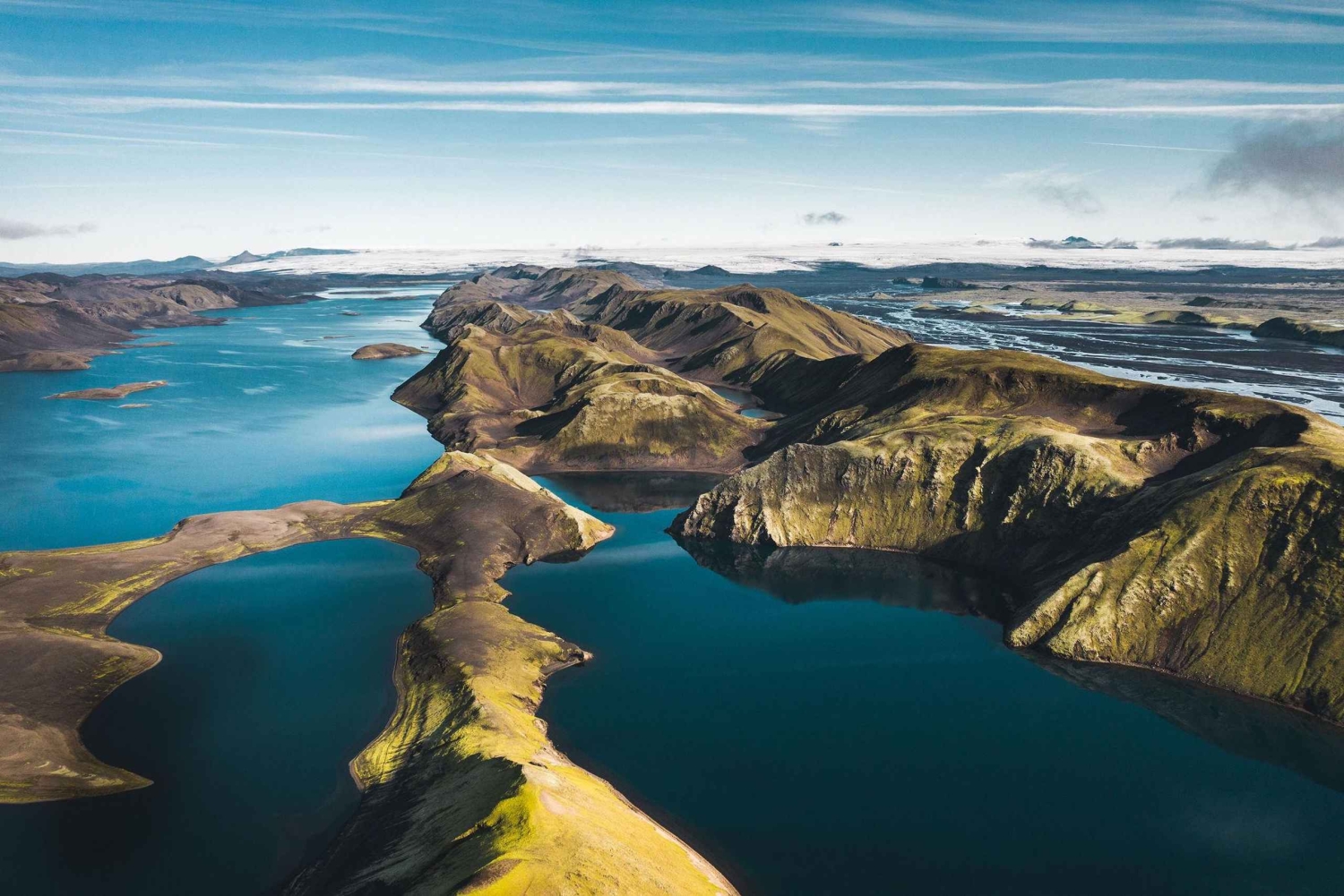 Z Reykjaviku: Wycieczka 4x4 po wyżynach i polach lawy