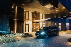 Vanuit Reykjavik: privé transfer naar de warmwaterbronnen van Hvammsvík