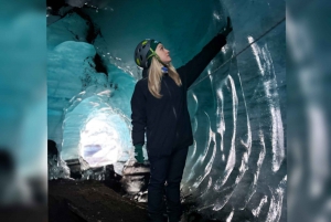 Da Reykjavik: Escursione alla grotta di ghiaccio di Katla e alla costa meridionale