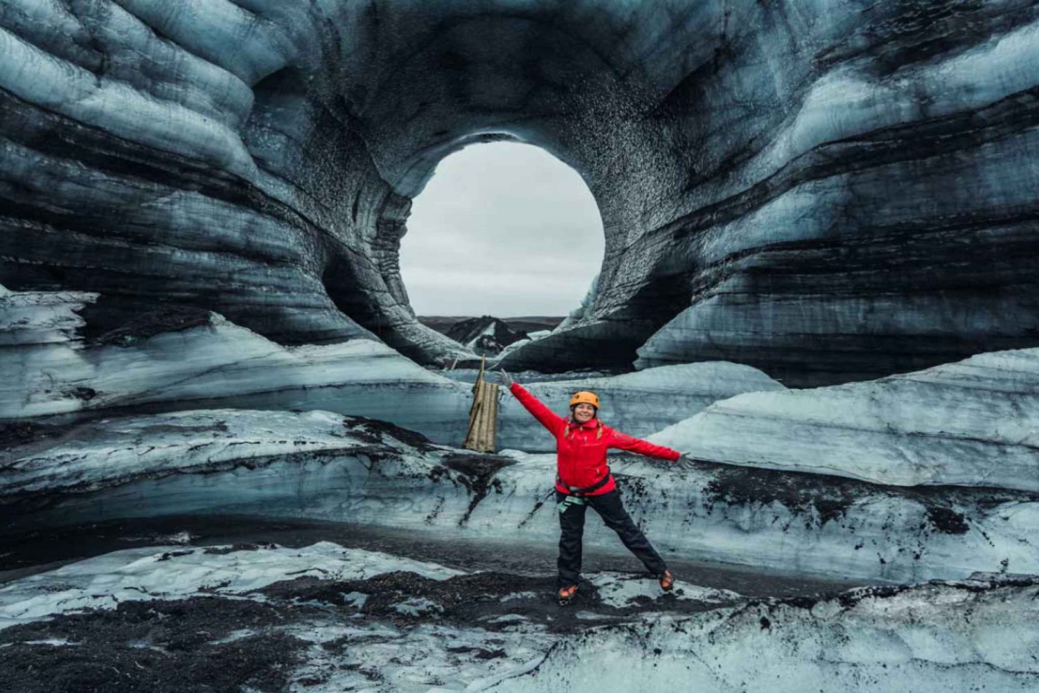 Desde Reikiavik: Excursión a la Cueva de Hielo de Katla y la Costa Sur