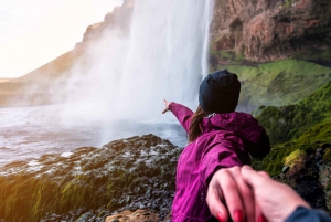 Reykjavik: Katla Ice Cave & South Coast Waterfalls Tour