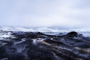 Reykjavik et le port : le Cercle d'Or et le cratère Kerid