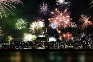 From Reykjavik: New Years Fireworks by Boat