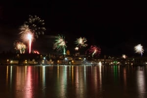 From Reykjavik: New Years Fireworks by Boat
