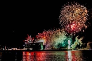 From Reykjavik: New Years Fireworks by Boat