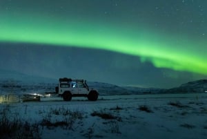 De Reykjavik: Excursão particular e fotografias da aurora boreal