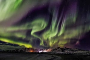 De Reykjavík: Passeio de jipe pela aurora boreal