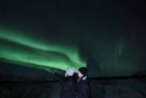 Vanuit Reykjavik: Noorderlicht Tour met Hot Cocoa & Foto's