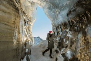 Au départ de Reykjavik : côte sud privée et grotte de glace de Katla