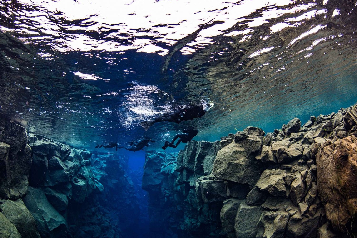From Reykjavik: Silfra Snorkeling Between Tectonic Plates