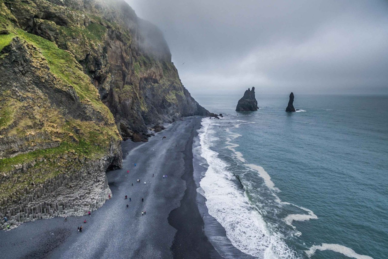 Vanuit Reykjavik: tour zuidkust in kleine groep en gletsjerwandeling