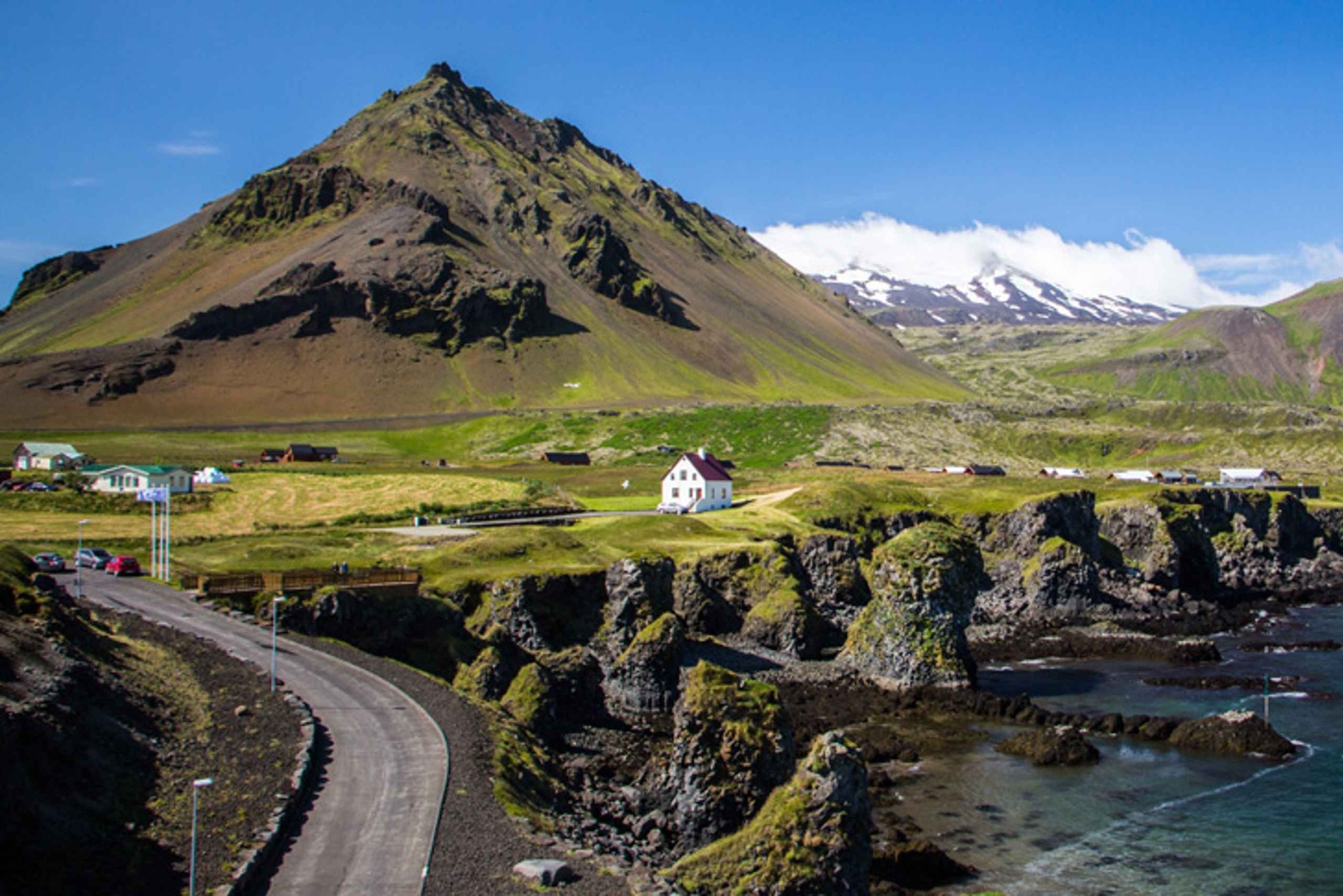 Из Рейкьявика: Снайфеллснес — небольшая группа, обед включен.