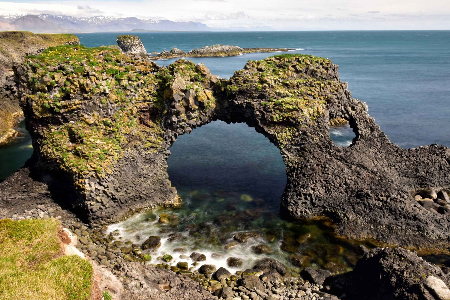 Из Рейкьявика: Снайфеллснес — небольшая группа, обед включен.