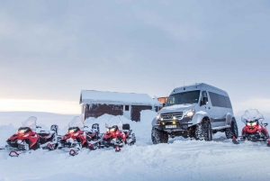 Reykjavík: Langjökull Glacier Snowmobile Tour with Ice Cave