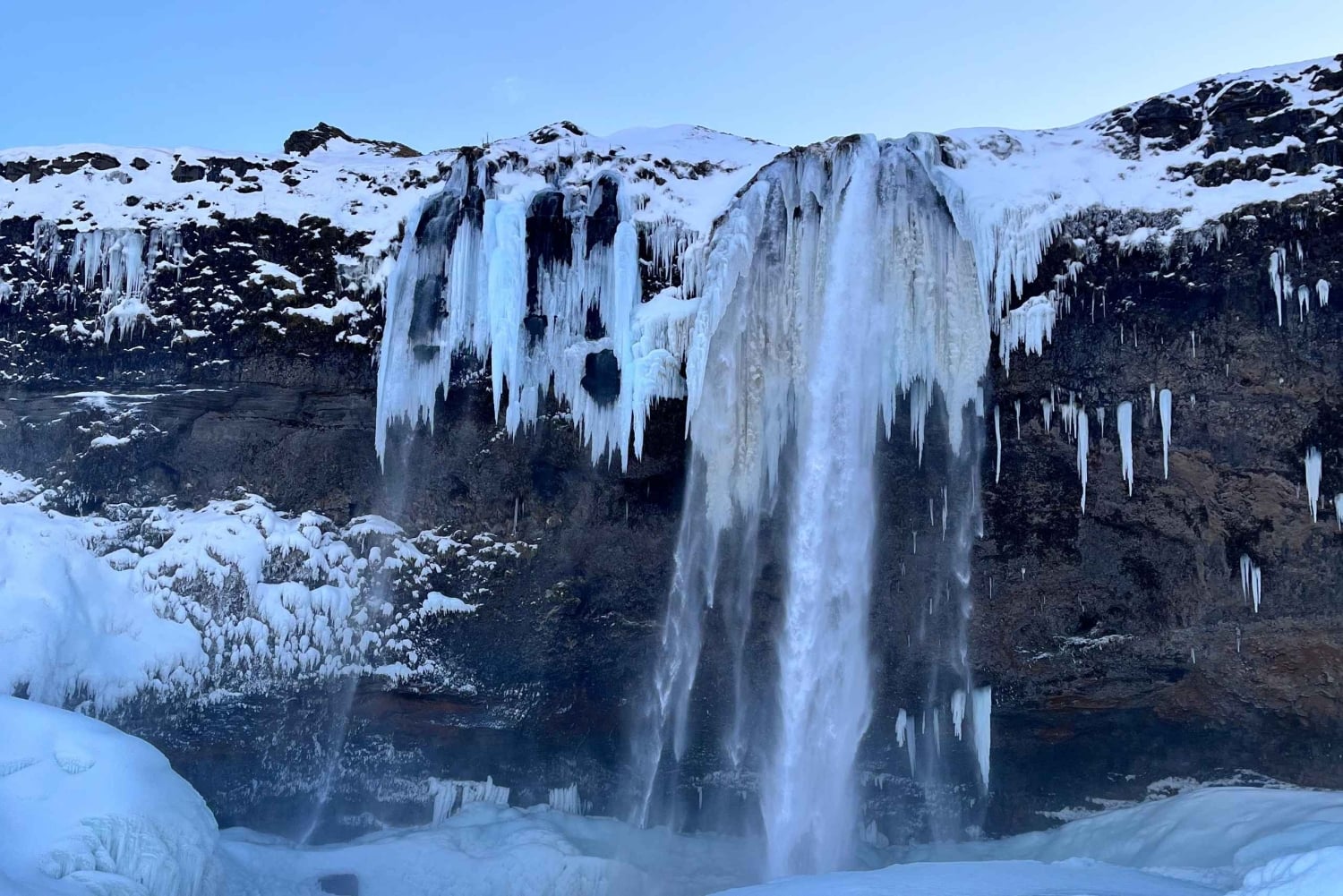 レイキャヴィークからサウスコーストまたはダイヤモンドビーチ