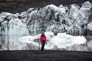 Depuis Reykjavík : Visite de la côte sud et escalade de glace avec photos