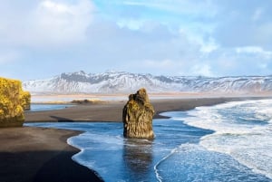 From Reykjavík: South Coast Waterfall, Black Sand & Ice tour