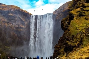 From Reykjavík: South Coast, Waterfalls & Glacier Hike