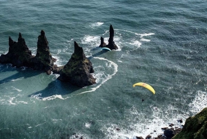 Au départ de Reykjavík : Parapente en tandem et excursion dans le sud de l'Islande